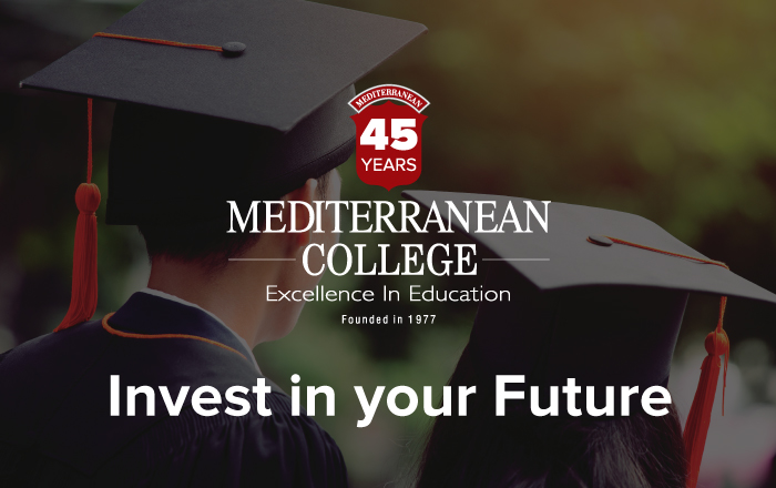 45 χρόνια Mediterranean College: Επένδυσε στο Μέλλον σου!